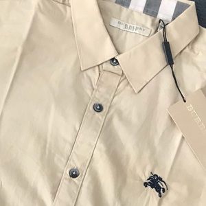 Burberry casual short sleeve shirt